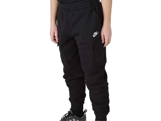  K NSW CLUB FLC CRGO PNT LBR - Pantaloni bimbo/ragazzo Nike. Disponibile in diverse taglie: 10y, 12y, 13y, 14y, 15y, 9y, 8y e co