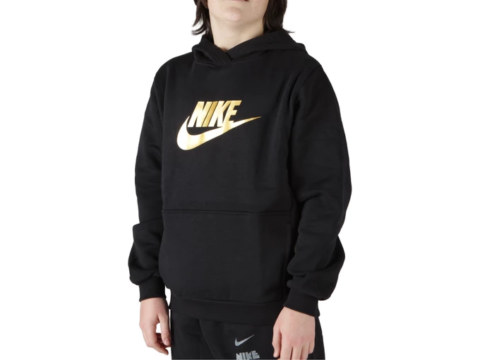  K NSW CLUB FLC HDY GOLD - Felpe bimbo/ragazzo Nike. Disponibile in diverse taglie: 10y, 11y, 12y, 13y, 14y, 15y, 9y, 8y e color
