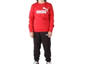  No.1 Logo Sweat Suit - Tuta ragazzo Puma. Disponibile in diverse taglie: 10y, 11y, 12y, 13y, 14y, 15y, 16y, 9y e colori rosso, 