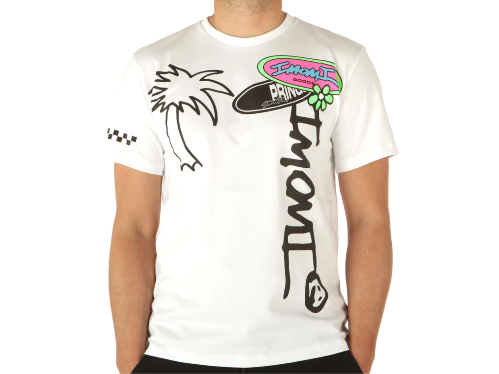 Imomi T-Shirt Cotone homme SS22IA08 BIANCO