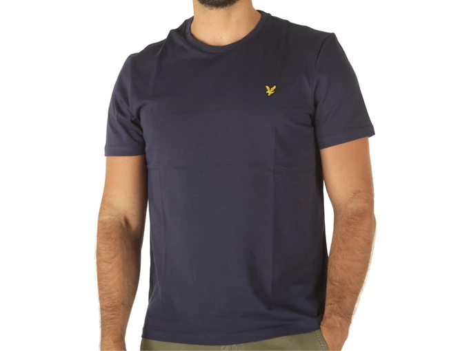  Plain T-Shirt Navy - T-Shirt uomo Lyle & Scott. Disponibile in diverse taglie: m, s, xl e colori blu. YOUSPORTY.