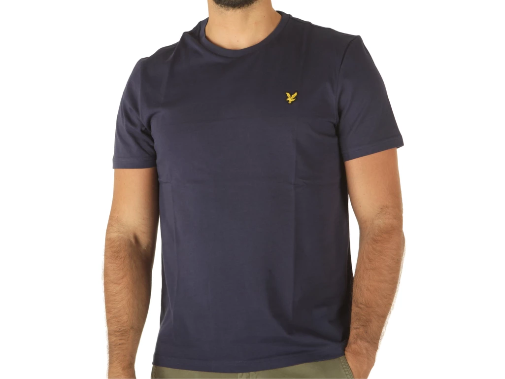 Lyle & Scott Plain T-Shirt Navy hombre TS400VOG Z99 