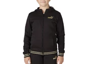  ESS+ Glitter FZ Hood - Tuta bambina Puma. Disponibile in diverse taglie: 10y, 11y, 12y, 13y, 14y, 15y, 16y, 9y e colori oro, ne