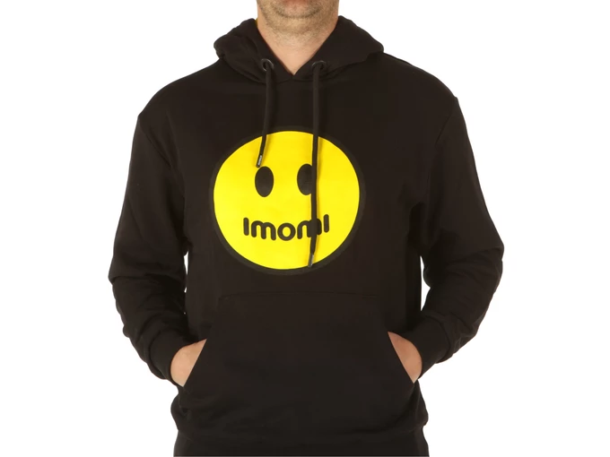 Imomi Felpa Cappuccio Cotone homme SS22IA48 NERO