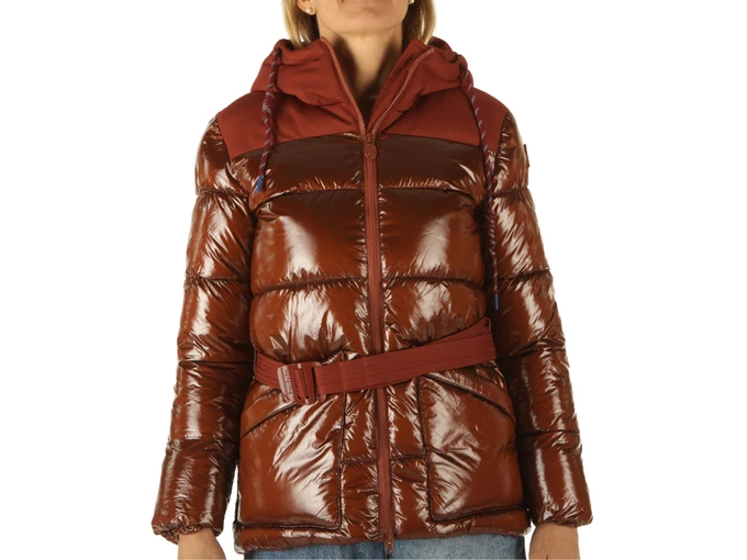  Giaccone Ripstop Glossy Coccio - Piumini donna Invicta. Disponibile in diverse taglie: s, xs e colori marrone. YOUSPORTY.