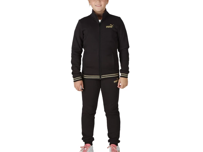 Puma ESS+ Glitter FZ Suit niña 684771 01 