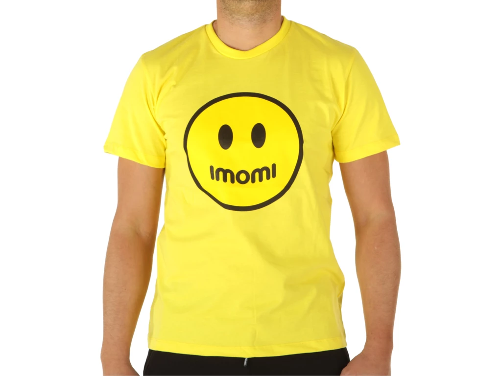  T-Shirt Cotone - T-Shirt uomo Imomi. Disponibile in diverse taglie: l, m, s, xl e colori giallo. YOUSPORTY.