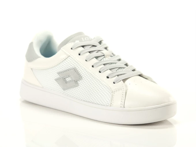  1973 Amf Net - Sneakers donna Lotto. Disponibile in diverse taglie: 40, 41, 36, 37, 38, 39 e colori grigio, bianco. YOUSPORTY.