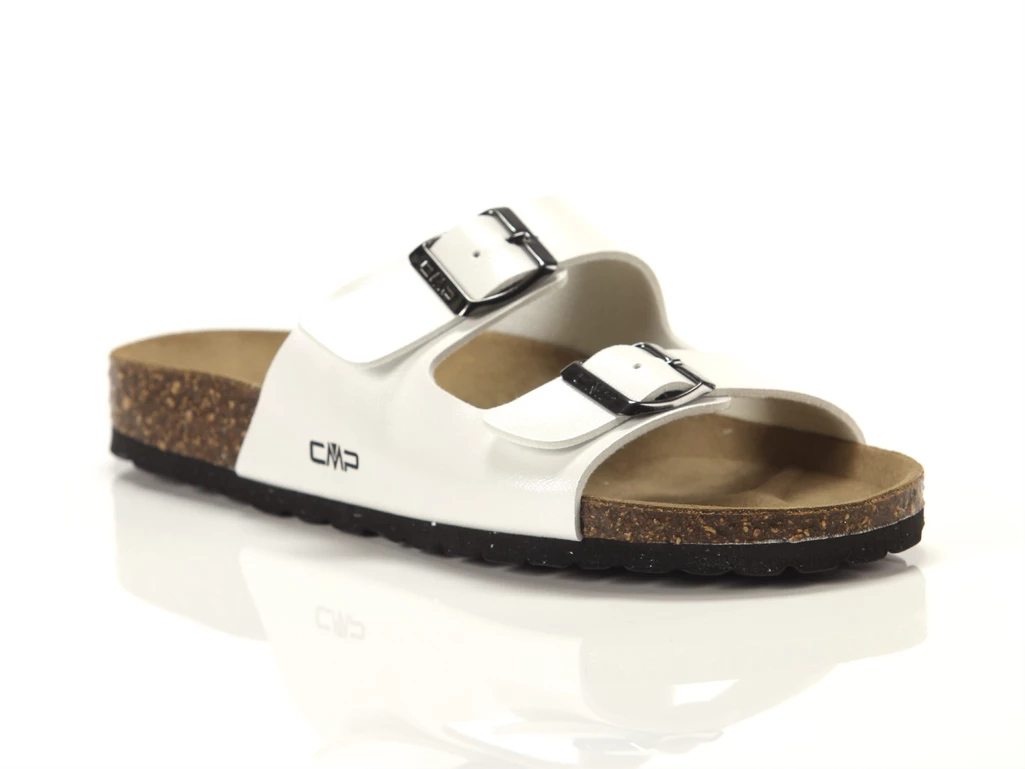  Eco Thalita Wmn Slipper - Sandali donna CMP. Disponibile in diverse taglie: 40, 41, 36, 37, 38, 39 e colori bianco. YOUSPORTY.
