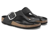  Gizeh Big Buckle Leoi Black Hex - Ciabatte donna Birkenstock. Disponibile in diverse taglie:  e colori nero. YOUSPORTY.