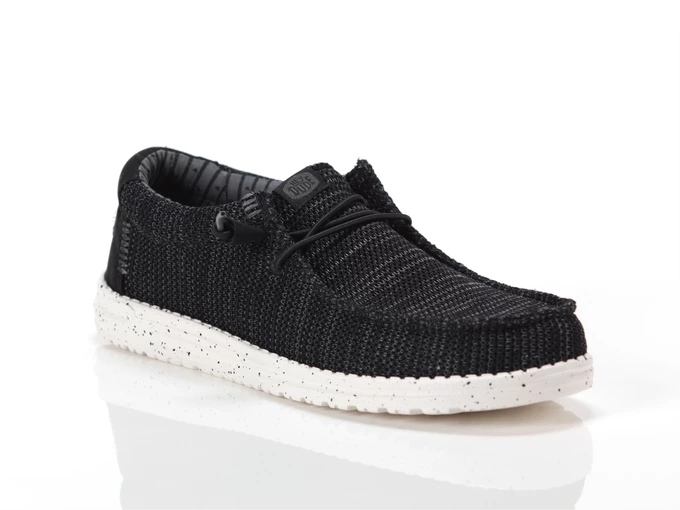  Wally Stretch Sox - Sneakers uomo Hey Dude. Disponibile in diverse taglie: 40, 41, 42, 43, 44 e colori nero. YOUSPORTY.