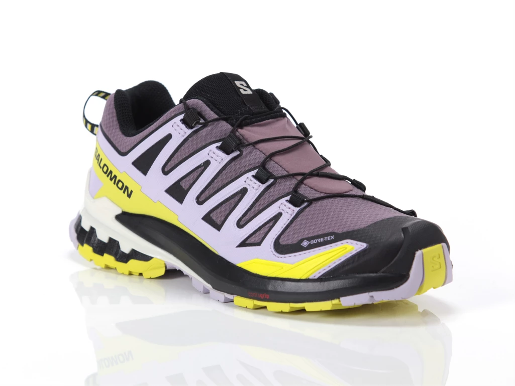  Xa Pro 3D V9 Gtx W Mnscap Opetal Sulphr - Trekking donna Salomon. Disponibile in diverse taglie:  e colori giallo, lilla, nero.