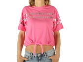  Maglia Corta Donna In Jersey Fuxia Fluo - T-Shirt donna Pyrex. Disponibile in diverse taglie: l, m, s, xs e colori fucsia. YOUS