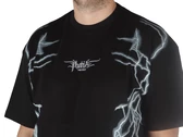 Phobia Archive Black T-shirt Lateral White Lightning man PH00556