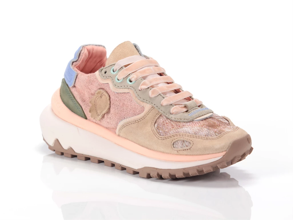  Chacrona Metta Multi Pink Lino - Sneakers donna Satorisan. Disponibile in diverse taglie: 36, 38, 39 e colori rosa. YOUSPORTY.