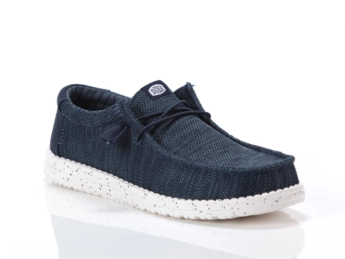  Wally Stretch Sox - Sneakers uomo Hey Dude. Disponibile in diverse taglie: 40, 41, 42, 43, 44 e colori blu. YOUSPORTY.