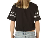  Maglia Corta Donna In Jersey Nero - T-Shirt donna Pyrex. Disponibile in diverse taglie: l, m, s, xs e colori nero. YOUSPORTY.
