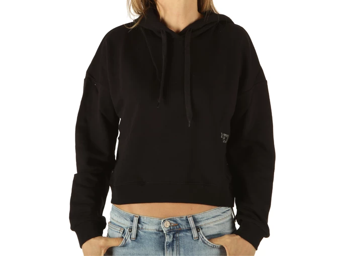 Pyrex Maglia Cappuccio Donna In Felpa Nero mujer 22EPB43128 NER 