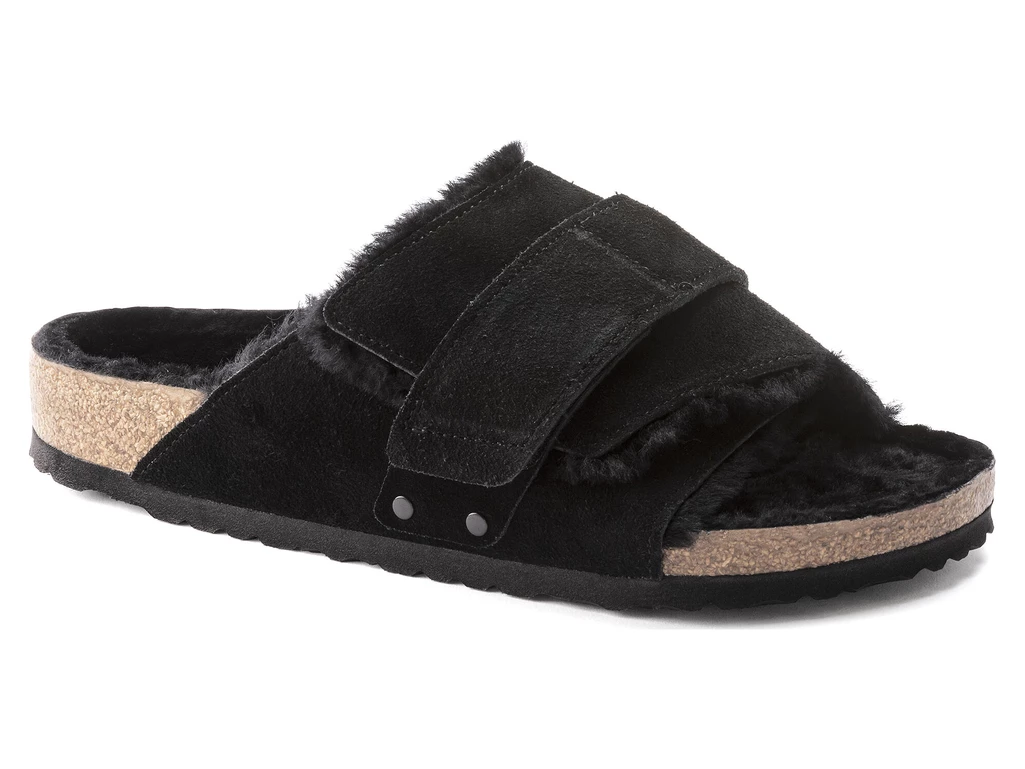  Kyoto Shearling - Sandali uomo Birkenstock. Disponibile in diverse taglie: 46, 41, 42, 43, 45 e colori nero. YOUSPORTY.