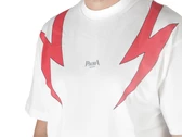 Phobia Archive White Tshirt Red Screaming Skull hombre PH00651 