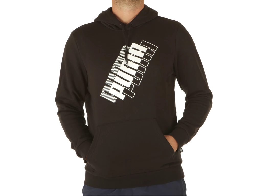  Power Logo Hoodie TR - Felpe uomo Puma. Disponibile in diverse taglie:  e colori bianco, nero. YOUSPORTY.