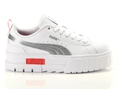 Mayze Silky Shine Jr - Sneakers donna/ragazzi Puma. Disponibile in diverse taglie: 37, 38, 39 e colori rosa, argento, bianco. Y