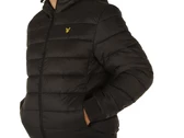 Lyle & Scott Baffle Jacket Jet Black hombre JK1921V Z865 
