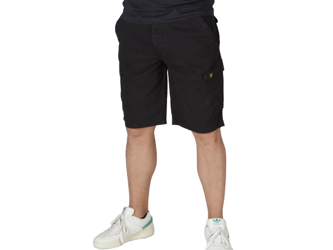 Lyle & Scott Wembley Cargo Short Jet Black hombre SH1815IT Z865 