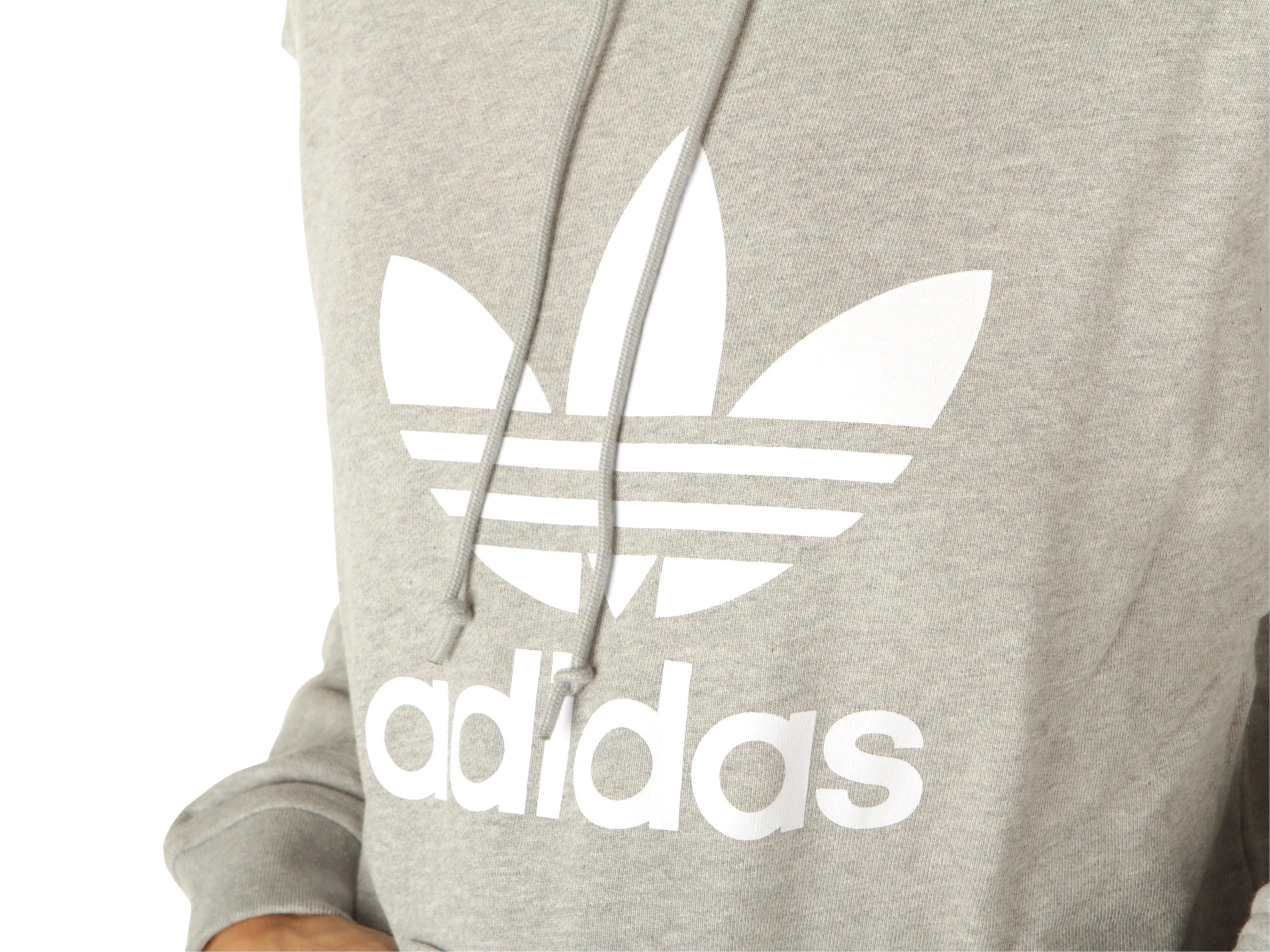 Adidas Trf Hoodie Medium Grey Heather woman H33589 YOUSPORTY