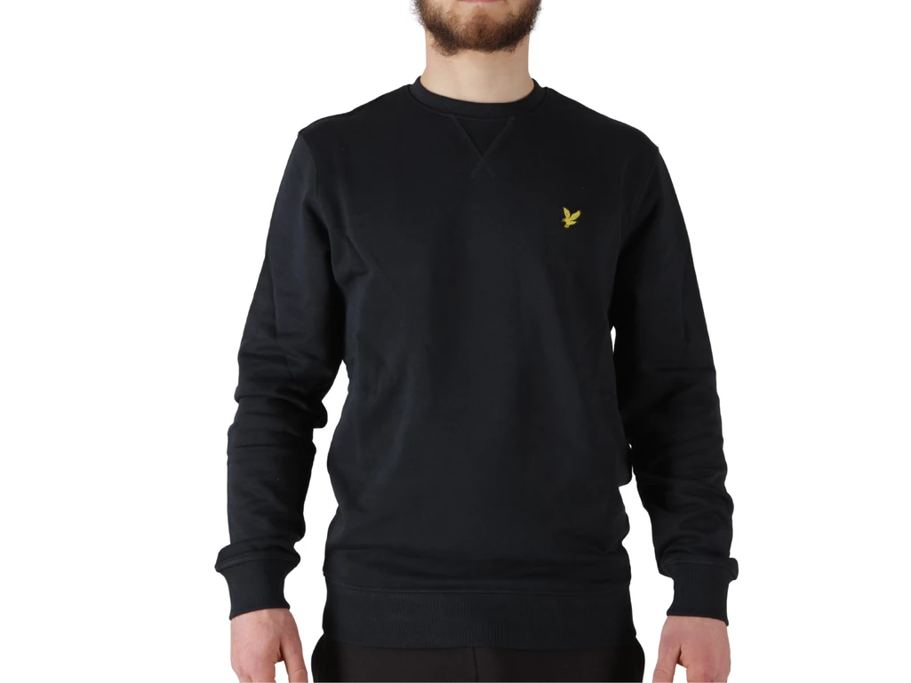  Crew Neck Sweatshirt Dark Navy - Felpe uomo Lyle & Scott. Disponibile in diverse taglie: l, m, s, xl e colori nero. YOUSPORTY.