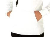Pyrex Maglia Cappuccio In Felpa Uomo Bianco Stampa Nera homme 22EPB40031 BIA