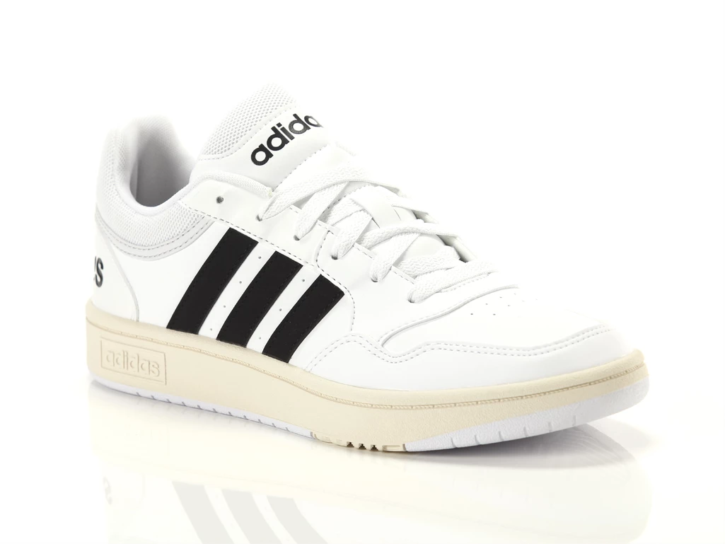 Hoops 3.0 - Sneakers uomo Adidas. Disponibile in diverse taglie: 46, 40, 41, 42, 43, 44, 45 e colori bianco, nero. YOUSPORTY.