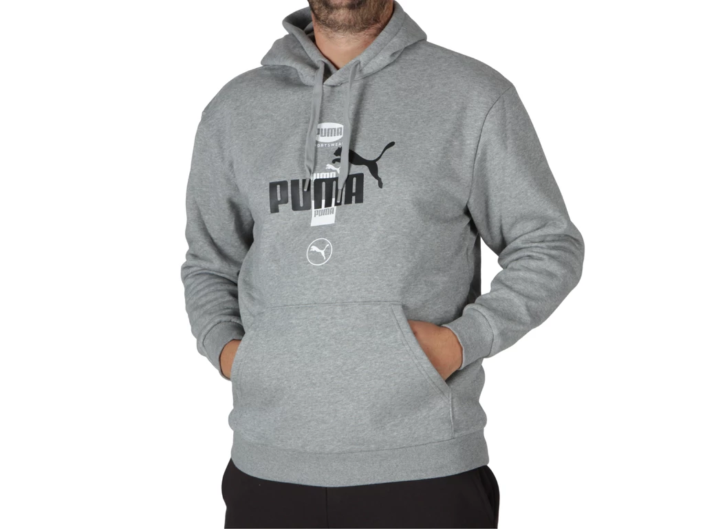  Power Graphic H Gray Hea - Felpe uomo Puma. Disponibile in diverse taglie: m, s, xl e colori nero. YOUSPORTY.