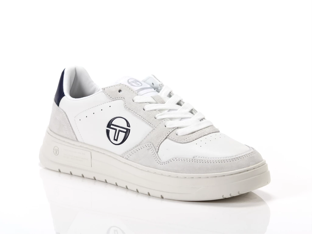  Court Classic Mp White Antique White Maritime Blue - Sneakers uomo Sergio Tacchini. Disponibile in diverse taglie: 46, 40, 41, 