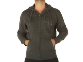 Zip Through Hoody Est 1902 - Felpe uomo Russell Athletic. Disponibile in diverse taglie: l, m, s e colori grigio. YOUSPORTY.