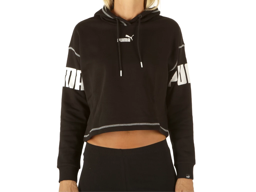  Puma Power Hoodie - Felpe donna Puma. Disponibile in diverse taglie: s e colori bianco, nero. YOUSPORTY.