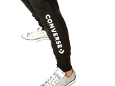  Embroidered Fleece Pant - Pantaloni donna Converse. Disponibile in diverse taglie: m, s, xs e colori bianco, nero. YOUSPORTY.