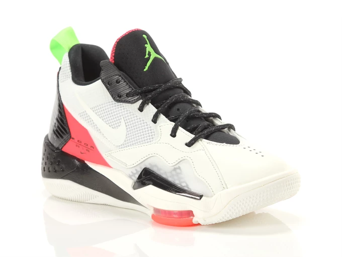 Nike Jordan Zoom 92 Sail Black Flash Crimson Eletric Green Hyper Violet man