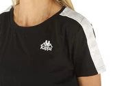  T-Shirt Banda Apua - T-Shirt donna Robe di Kappa. Disponibile in diverse taglie: l, m, s e colori bianco, nero. YOUSPORTY.