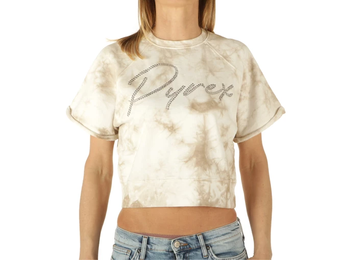 Pyrex Maglia In Felpa Donna Tie Dye Safari woman 22EPC43435 TIE