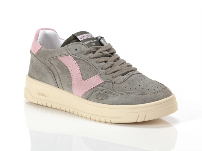  Victoria Kaki - Sneakers donna Victoria. Disponibile in diverse taglie: 36 e colori rosa, grigio. YOUSPORTY.