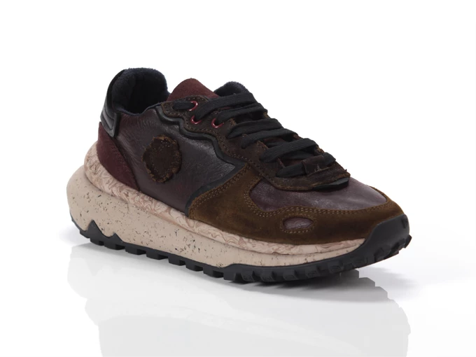 Satorisan Chacrona Metta Polo Brown Buckingham homme 120095 POLOBROWN
