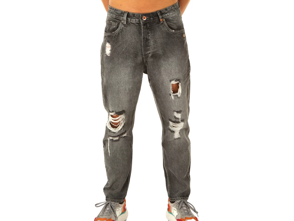 Berna Jeans Uomo Cropped Colore Unico homme 205103-30