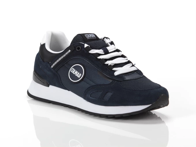  Travis Sport Bold Navy - Sneakers uomo Colmar. Disponibile in diverse taglie: 41, 42, 43, 44, 45 e colori blu navy. YOUSPORTY.