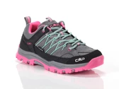  Kids Rigel Low Trekking Wp Cemento Pink Fluo - Sneakers donna/ragazzi CMP. Disponibile in diverse taglie: 37 e colori grigio, f