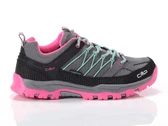  Kids Rigel Low Trekking Wp Cemento Pink Fluo - Sneakers donna/ragazzi CMP. Disponibile in diverse taglie: 37 e colori grigio, f