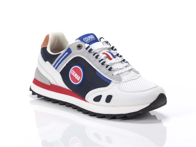  Travis Sport Bold Dual Navy - Sneakers uomo Colmar. Disponibile in diverse taglie: 40, 41, 42, 43, 44 e colori grigio, bianco, 
