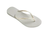  Havaianas Slim - Infradito donna Havaianas. Disponibile in diverse taglie: 40, 41, 42, 43, 44, 37, 38, 39 e colori bianco. YOUS