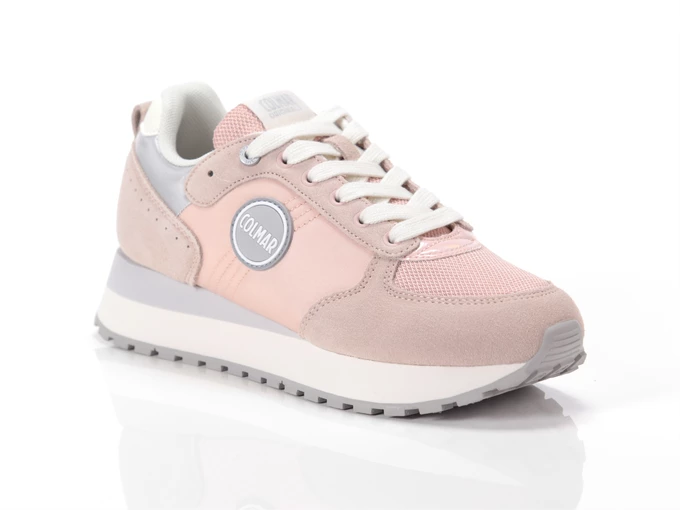  Travis Authentic H. Outsole Blush - Sneakers donna Colmar. Disponibile in diverse taglie: 40, 41, 36, 37, 38, 39 e colori cipri