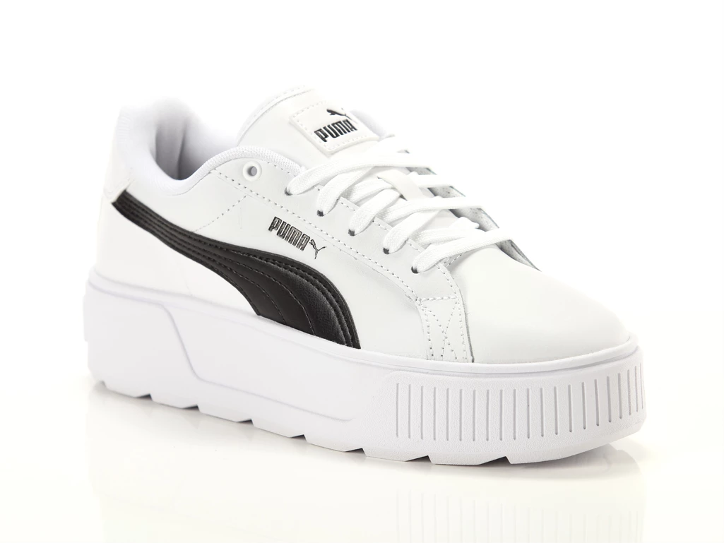  Karmen L - Sneakers donna/ragazzi Puma. Disponibile in diverse taglie: 40, 41, 37, 38 e colori bianco, nero. YOUSPORTY.